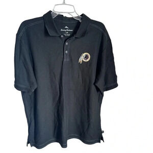 Tommy Bahama Indiana Red Skins Polo size L men’s black